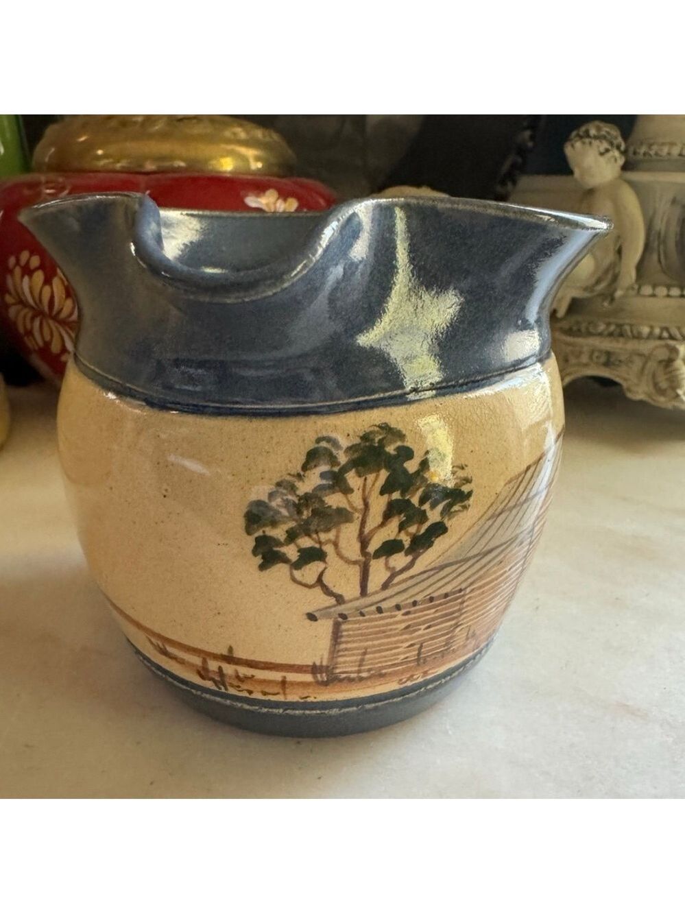 Winton Rosa Eugene Pottery Creamer (1992) – Read Description - Picture 4 of 8